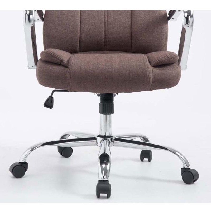 Sillón de oficina KANSAS TELA, Gran calidad, resistente hasta 150kg!!, en color Negro