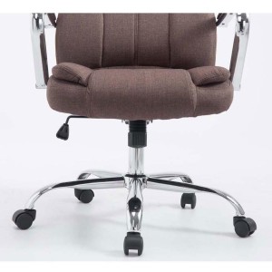 Sillón de oficina KANSAS TELA, Gran calidad, resistente hasta 150kg!!, en color Negro