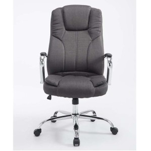 Sillón de oficina KANSAS TELA, Gran calidad, resistente hasta 150kg!!, en color Negro