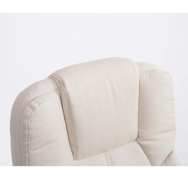 Sillón de oficina KANSAS TELA, Gran calidad, resistente hasta 150kg!!, en color Negro