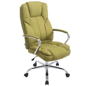 Sillón de oficina KANSAS TELA, Gran calidad, resistente hasta 150kg!!, en color Negro