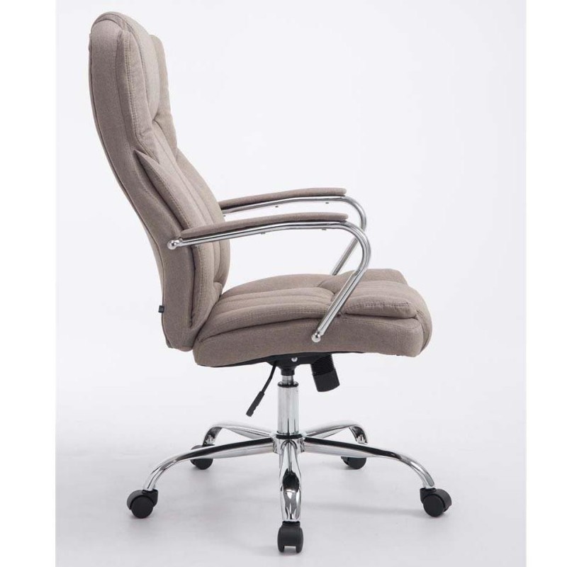 Sillón de oficina KANSAS TELA, Gran calidad, resistente hasta 150kg!!, en color Negro