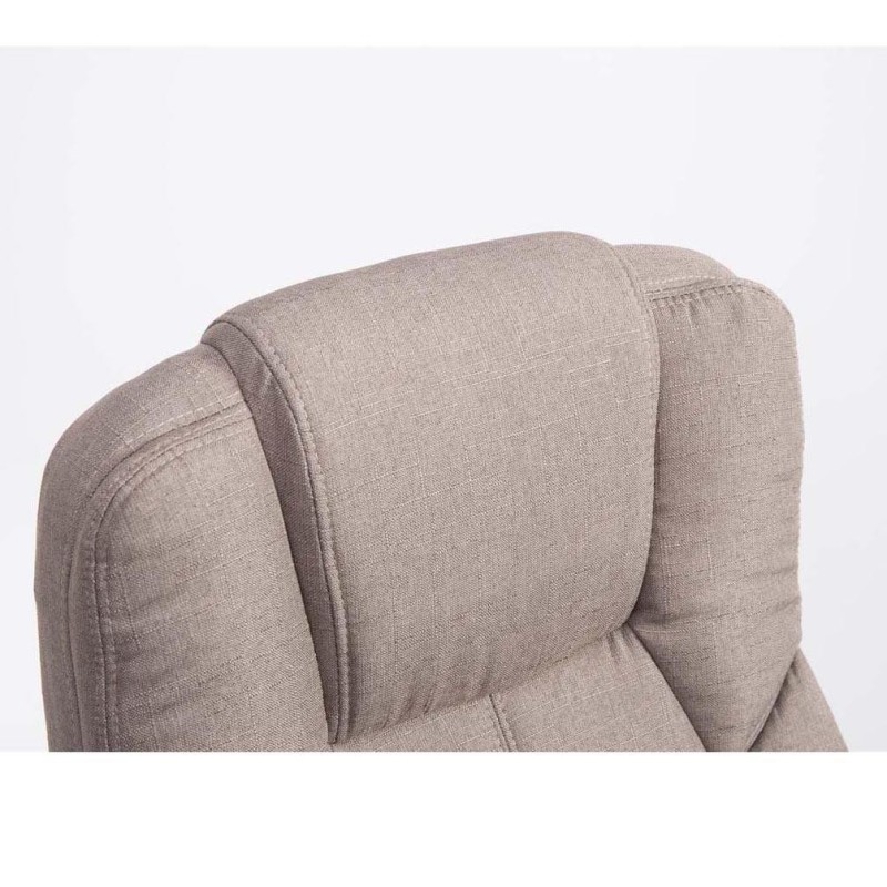 Sillón de oficina KANSAS TELA, Gran calidad, resistente hasta 150kg!!, en color Negro