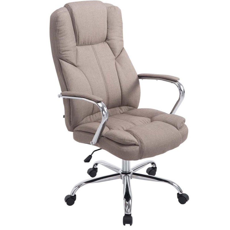 Sillón de oficina KANSAS TELA, Gran calidad, resistente hasta 150kg!!, en color Negro