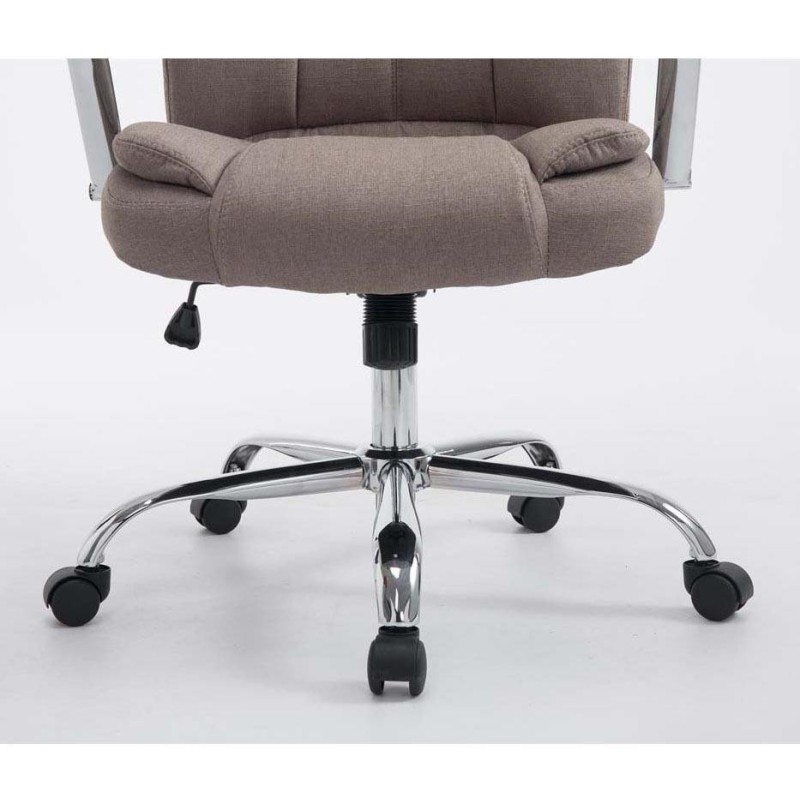 Sillón de oficina KANSAS TELA, Gran calidad, resistente hasta 150kg!!, en color Negro