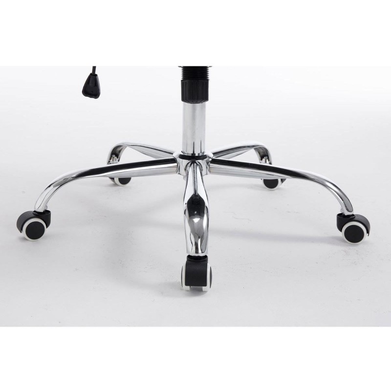 Sillón de oficina LISBOA TELA, estructura metálica, en color Gris Claro