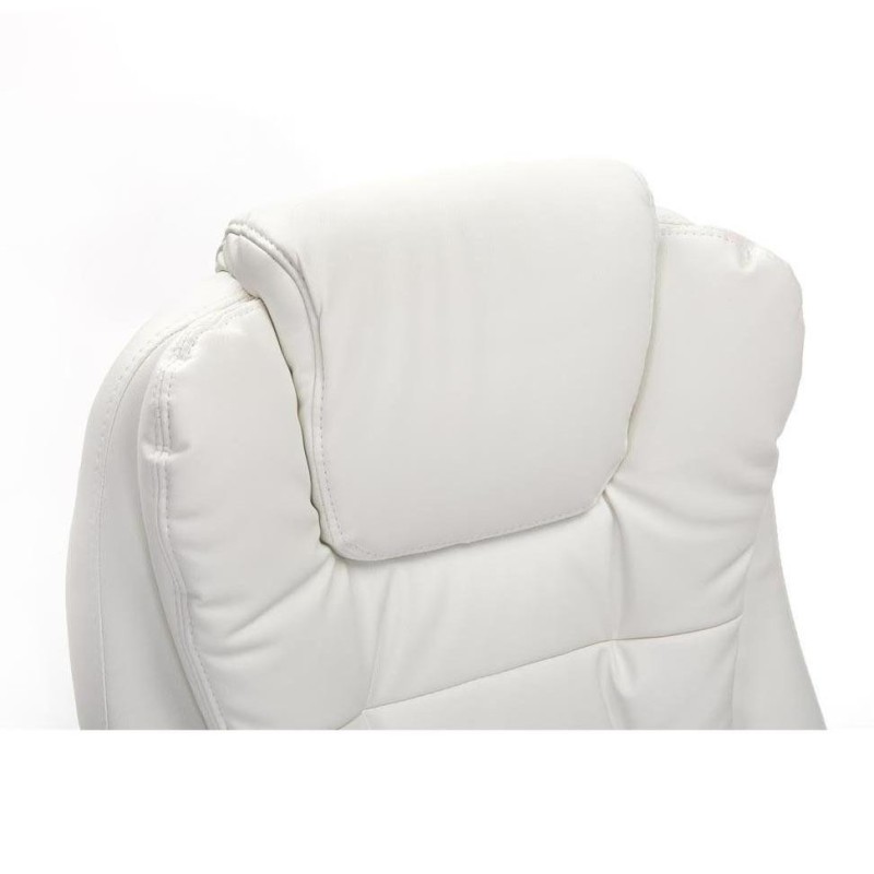 Sillón de Oficina SAN ANTONIO, Resistente hasta 150 kg, Gran acolchado, color Negro