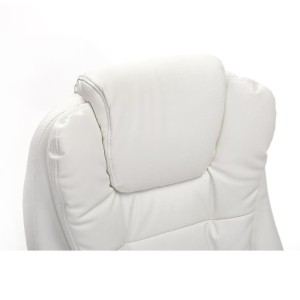 Sillón de Oficina SAN ANTONIO, Resistente hasta 150 kg, Gran acolchado, color Negro