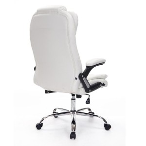 Sillón de Oficina SAN ANTONIO, Resistente hasta 150 kg, Gran acolchado, color Negro