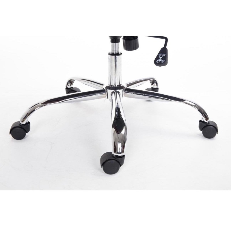 Sillón de Oficina SAN ANTONIO, Resistente hasta 150 kg, Gran acolchado, color Negro