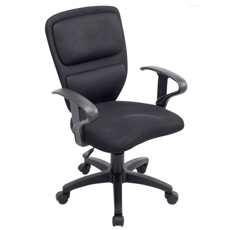 Silla para niños ergonómica SANSA, en malla transpirable color Negro