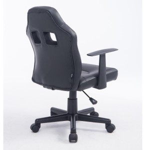 Silla deportiva para niños GOKU, en piel color negro