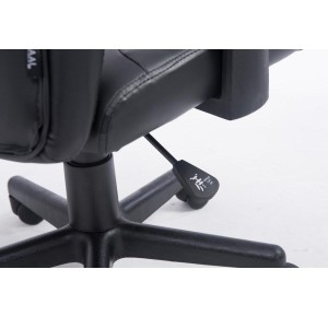 Silla deportiva para niños GOKU, en piel color negro