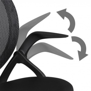 Silla Ergonómica TELMA en color negro