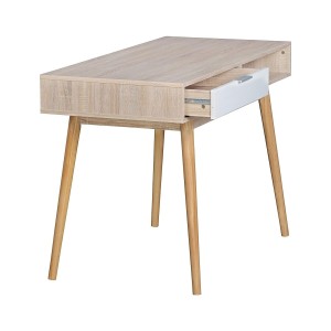 Mesa de Ordenador BERRY, superficie en madera, 90x45x78 cm