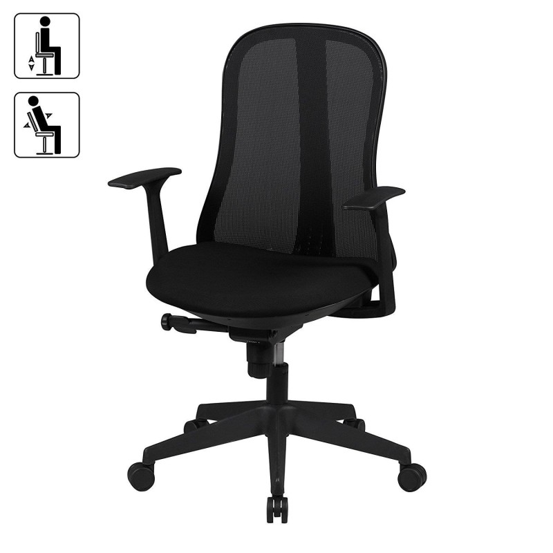 Silla Ergonómica MIRTA en color negro