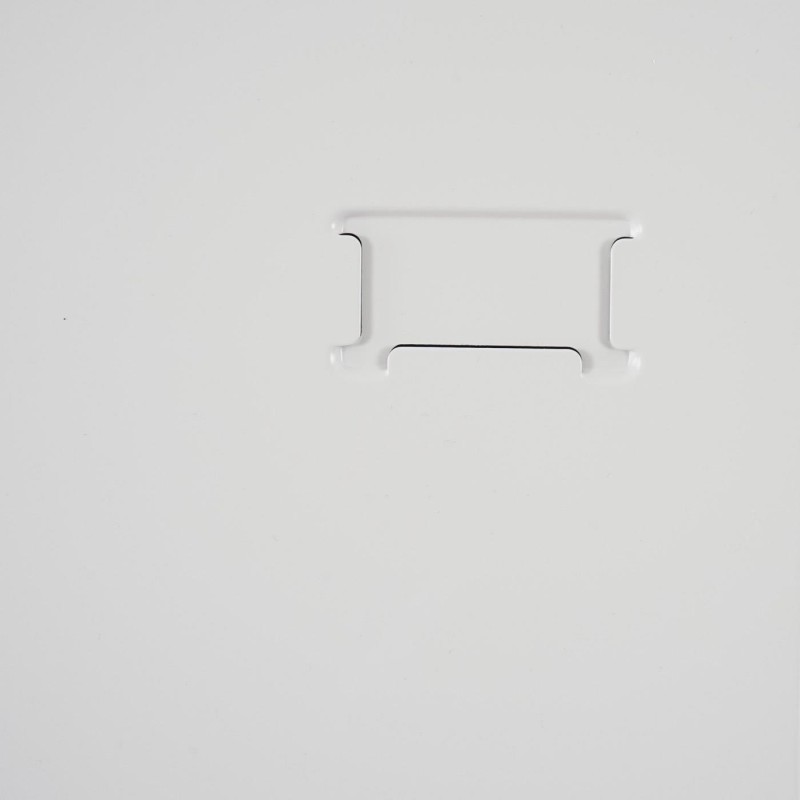 Taquilla metálica AGNES, 180x90x50 cm, en acero color gris