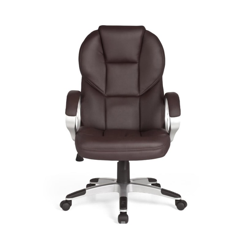 Sillón de oficina FABIAN, mecanismo basculante, color negro