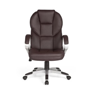 Sillón de oficina FABIAN, mecanismo basculante, color negro