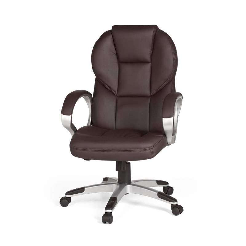 Sillón de oficina FABIAN, mecanismo basculante, color negro