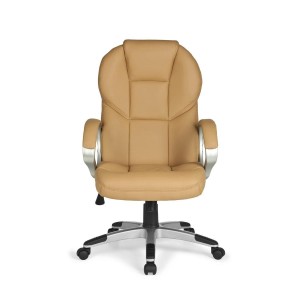 Sillón de oficina FABIAN, mecanismo basculante, color negro