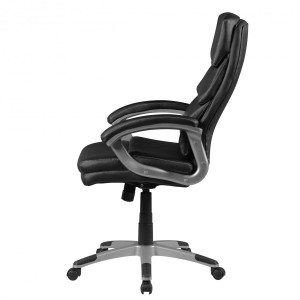 Sillón de oficina BODE, exclusivo diseño, color negro