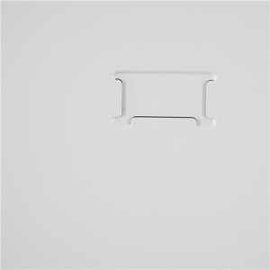 Taquilla metálica AGNES, 180x180x50 cm, en acero color gris