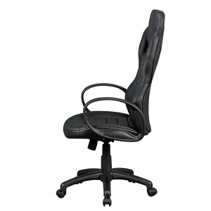 Silla Gaming TUCANA, diseño deportivo, color negro
