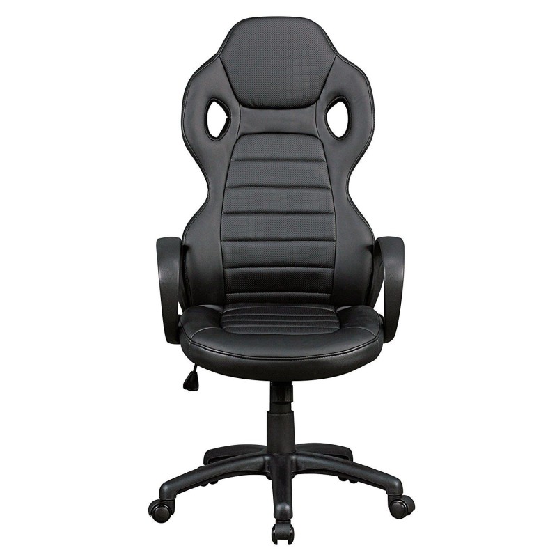 Silla Gaming TUCANA, diseño deportivo, color negro