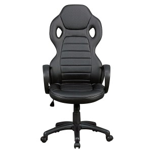 Silla Gaming TUCANA, diseño deportivo, color negro