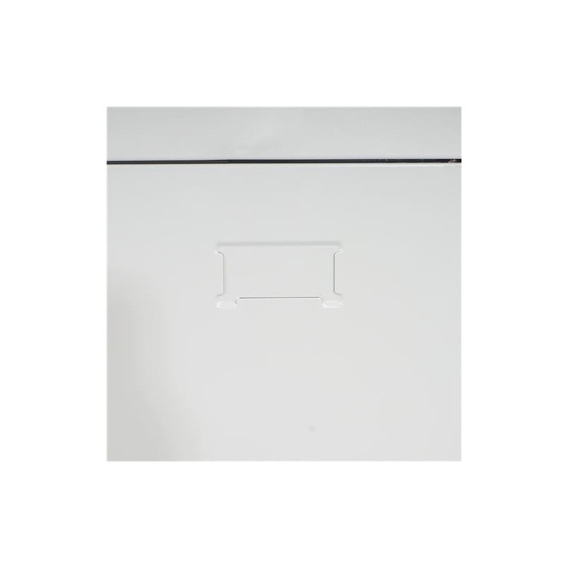 Armario archivador metálico BIRGIT, 90x90x40 cm, gris