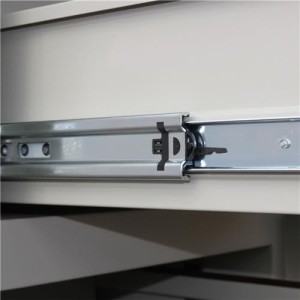 Archivador Ignífugo BODIL 4 CAJONES, 157x55x75cm, acero gris