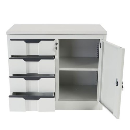 Armario Archivador BRITT, 70x80x42cm, en acero 2