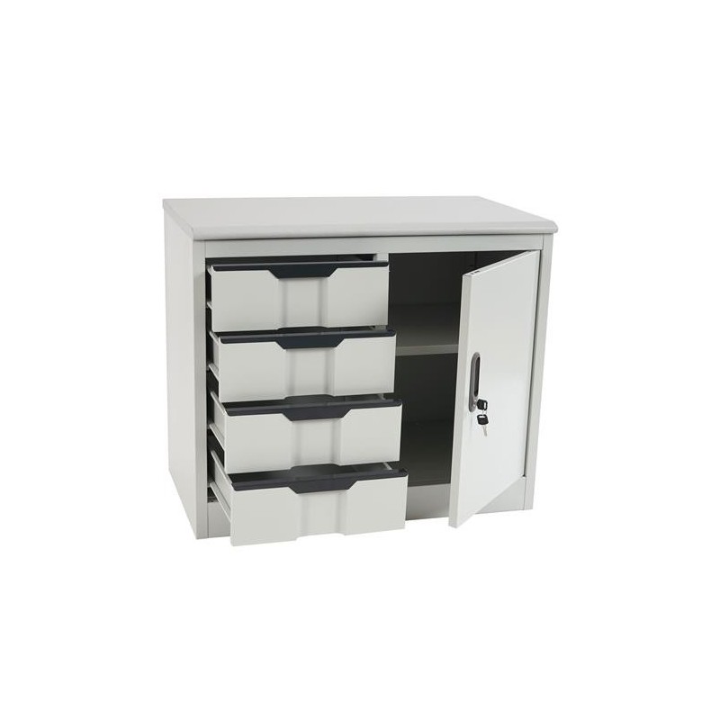 Armario Archivador BRITT, 70x80x42cm, en acero