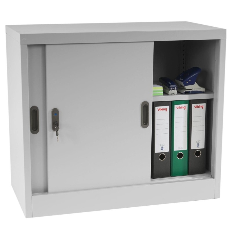 Armario archivador metálico GRYEN, 69x80x42 cm, gris