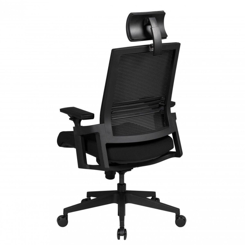 Silla Ergonómica SIRO PRO en Malla Transpirable color Negro