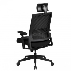 Silla Ergonómica SIRO PRO en Malla Transpirable color Negro