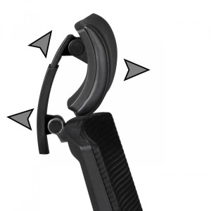 Silla Ergonómica SIRO PRO en Malla Transpirable color Negro