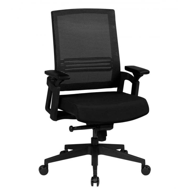 Silla Ergonómica SIRO en Malla Transpirable color Negro