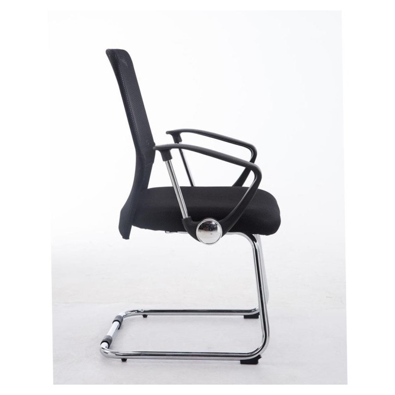 Silla de Confidente ASPEN V en malla color negro