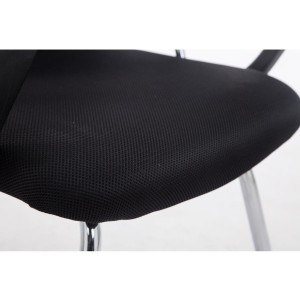 Silla de Confidente ASPEN V en malla color negro