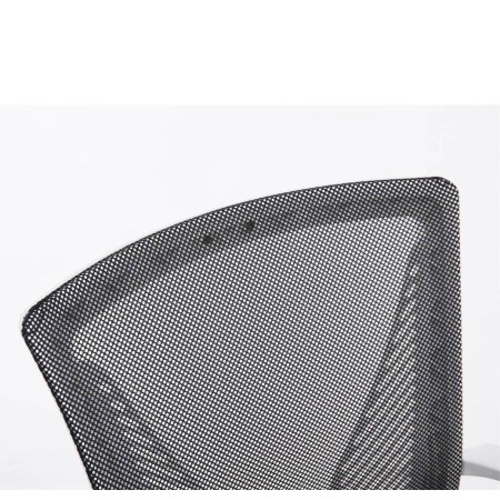 Silla de oficina CUBA con Soporte Dorsal y Asiento Acolchado, en Negro