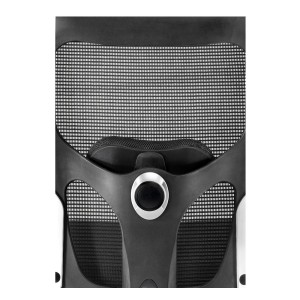 Silla ergonómica FELIX PRO, soporte lumbar, en negro