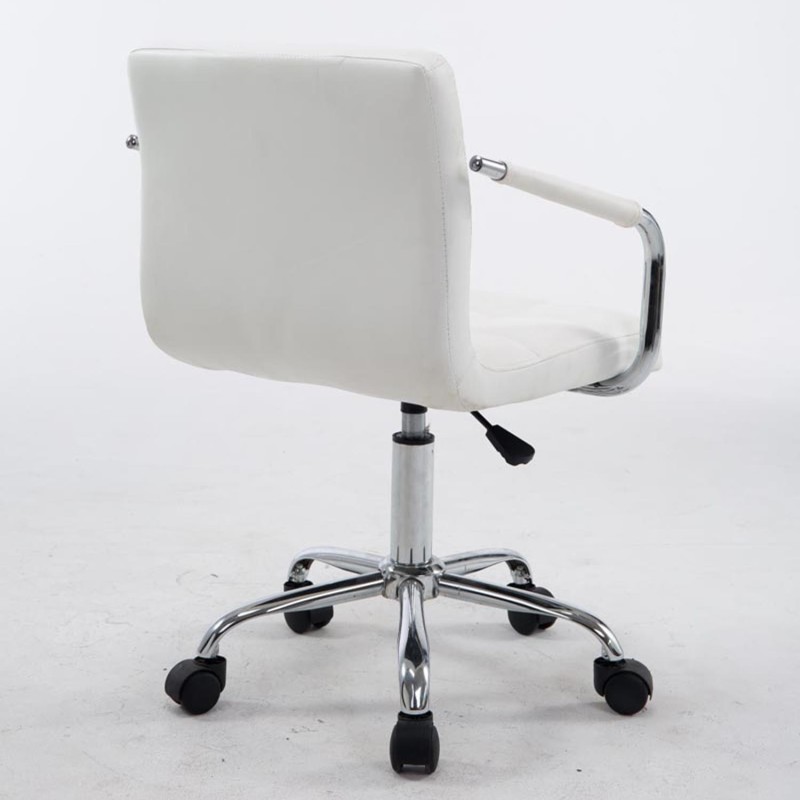 Silla de Oficina BETTY en Piel color Negro