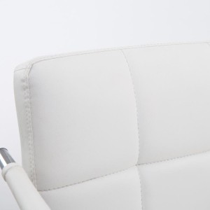 Silla de Oficina BETTY en Piel color Negro