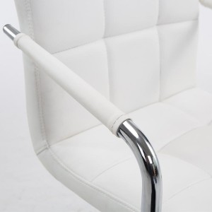 Silla de Oficina BETTY en Piel color Negro