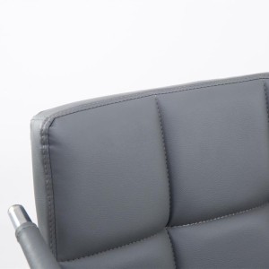 Silla de Oficina BETTY en Piel color Negro