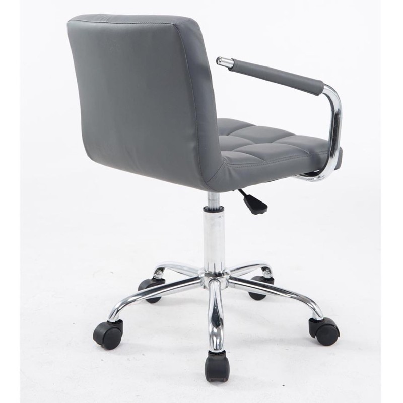 Silla de Oficina BETTY en Piel color Negro