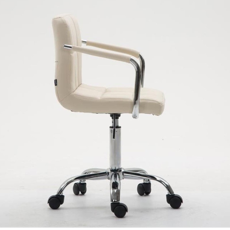 Silla de Oficina BETTY en Piel color Negro