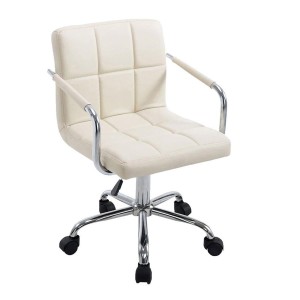 Silla de Oficina BETTY en Piel color Negro